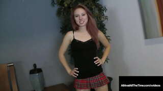 Raudona Galva Hottie Sofie Carter turi daug laiko savo mažą butthole su krūva vairuotojas, doggy style, atvira, rimming ir dar daugiau! Full Video &amp;amp; More at AllAnalAllTheTime.com!