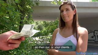 POV park fuck met oulike europese amateur